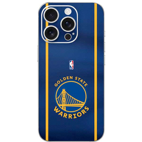 NBA Golden State Warriors Jersey iPhone 16 Pro Skin